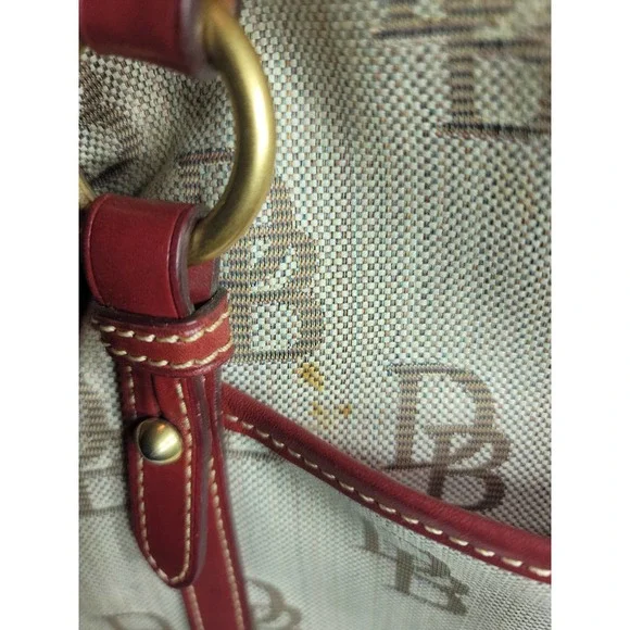 Dooney & Bourke Florentine Jacquard Classic Handbag Purse Tote - Picture 7 of 10
